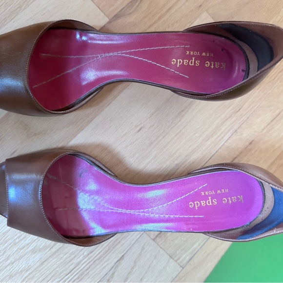 Kate Spade peep toe heels - Picture 4 of 4